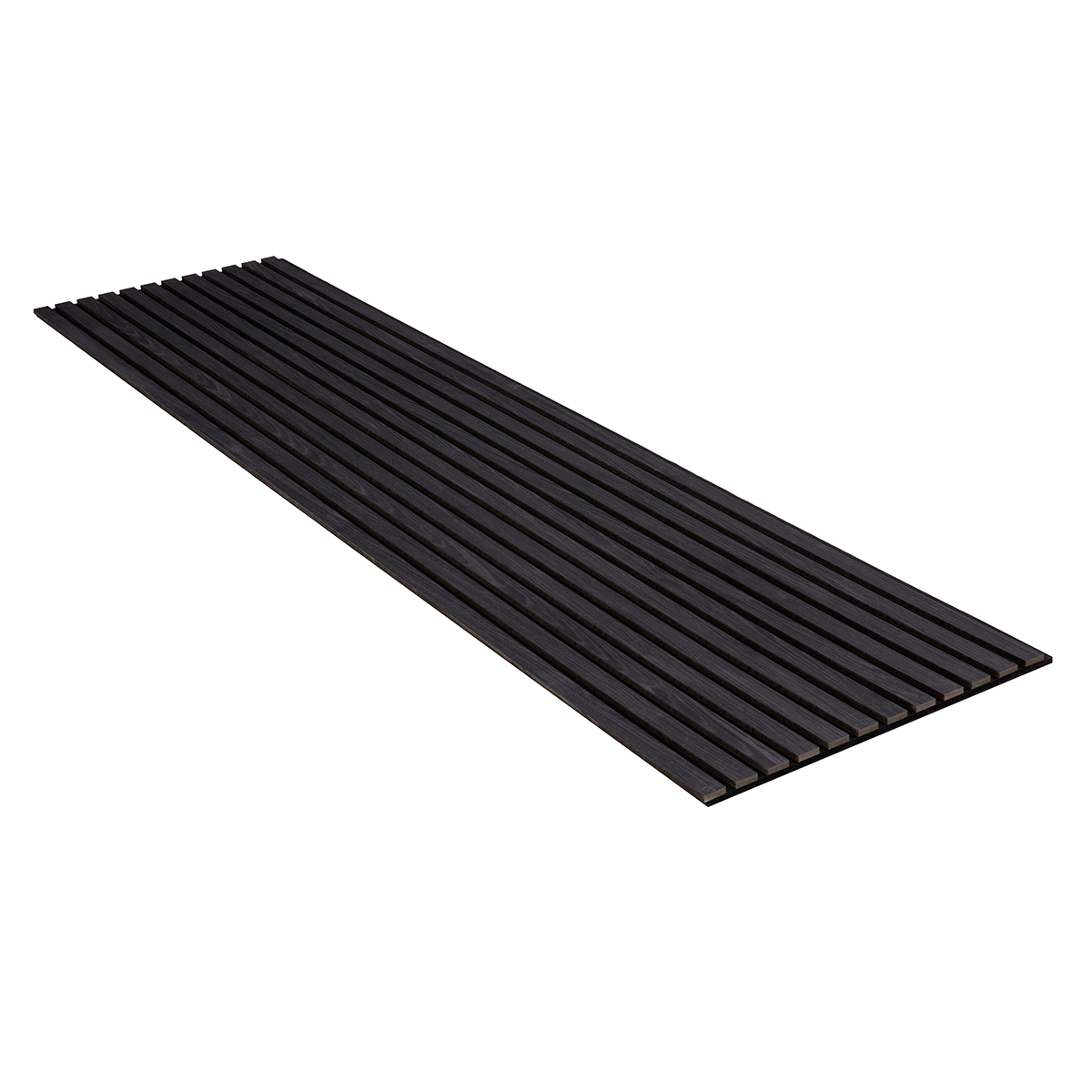 35 mm slat panel black oak veneer