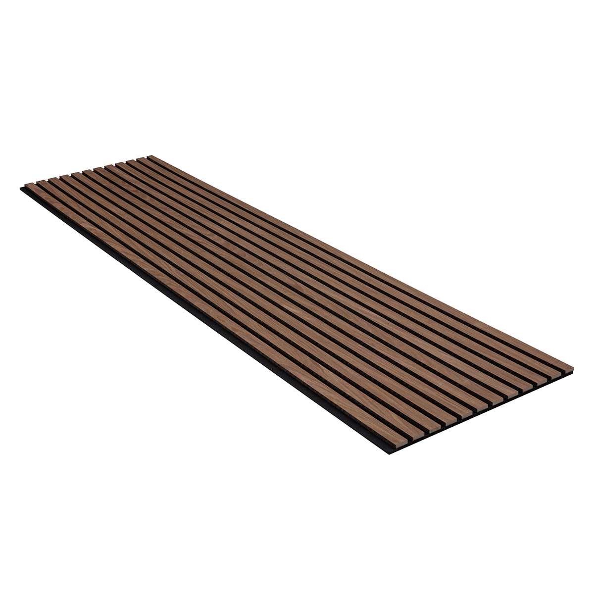 35 mm slat panel black walnut