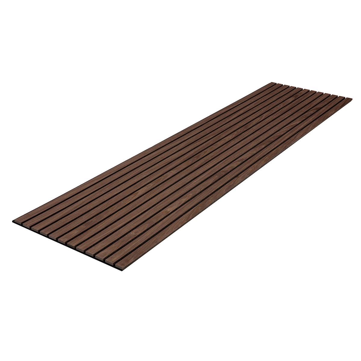 40 mm slat panel black walnut