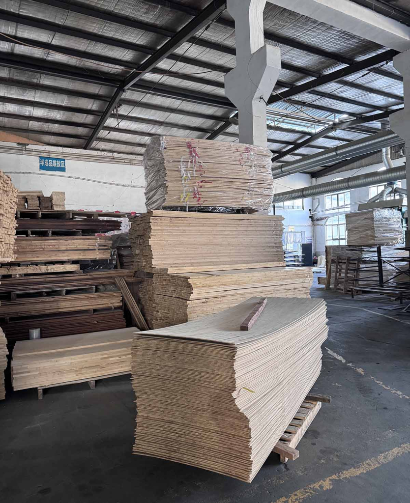 bamboo factory semi product area