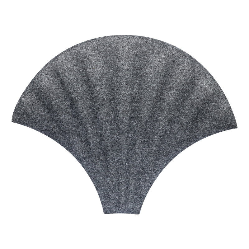 3d shapes panel shell 3d panel shell shaped black