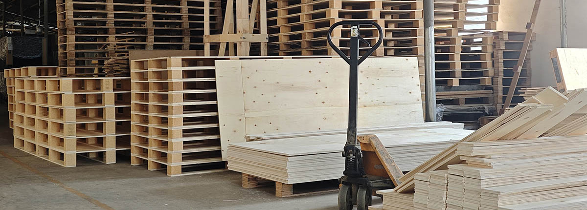 slat panel factory wooden pallet
