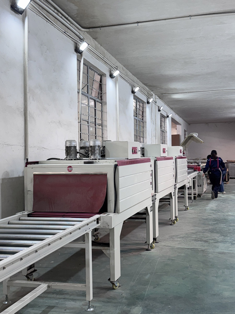 acoustic panel factory produce line
