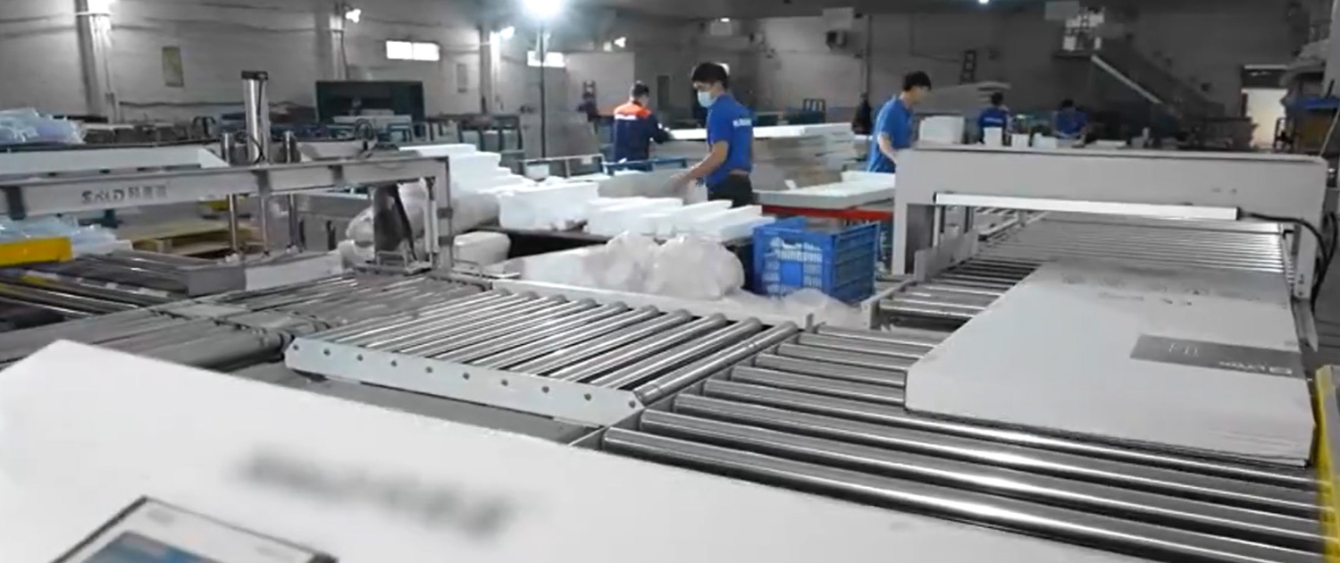 shower factory packing machine