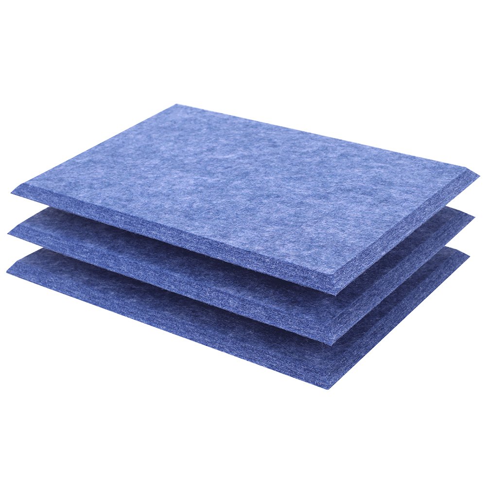 PET-blue Rectangle panel blue PET