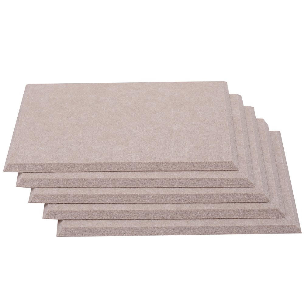 PET-light brown rectangular panel light brown PET