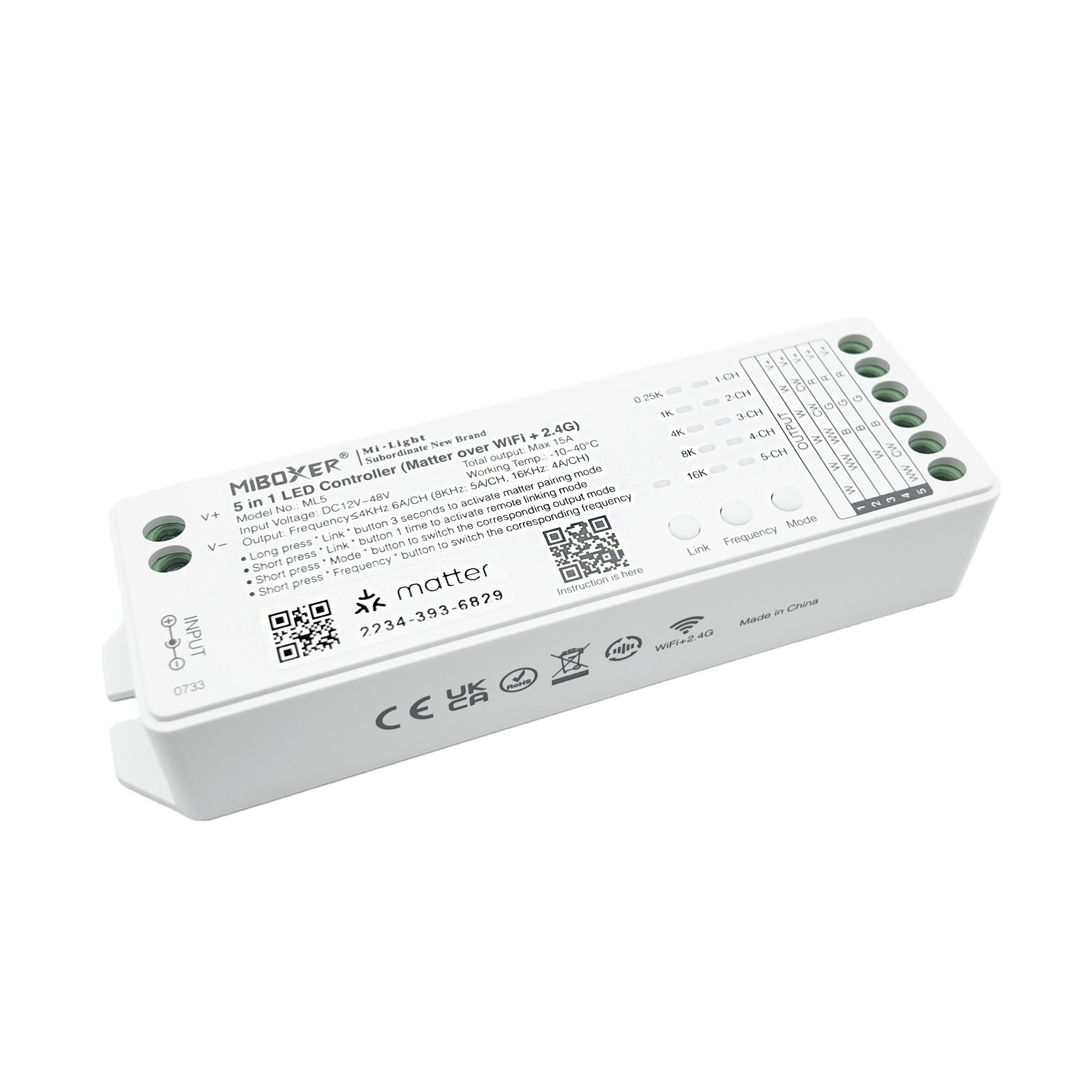 LED strip controller code ML5