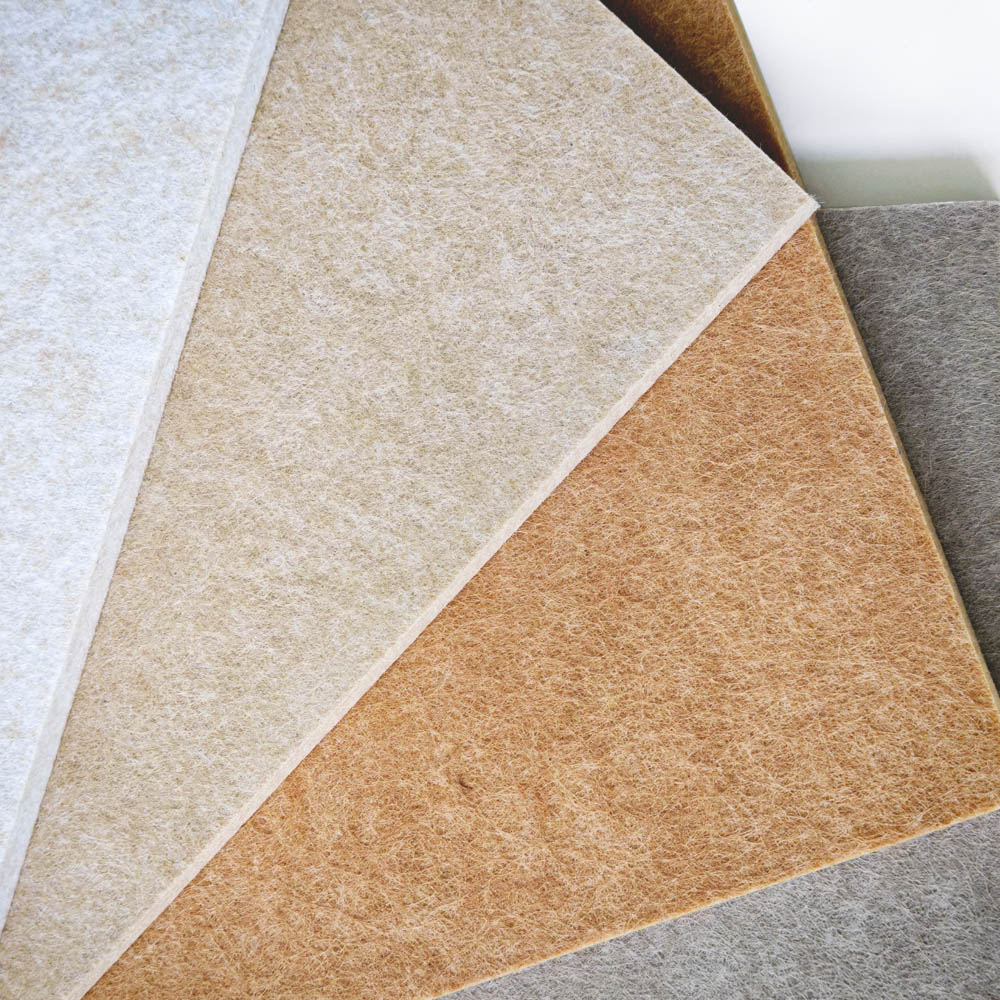 PET-3 PET panel white, grey and brown color