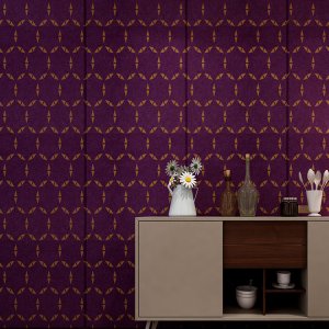 Printed PET Panel purple color
