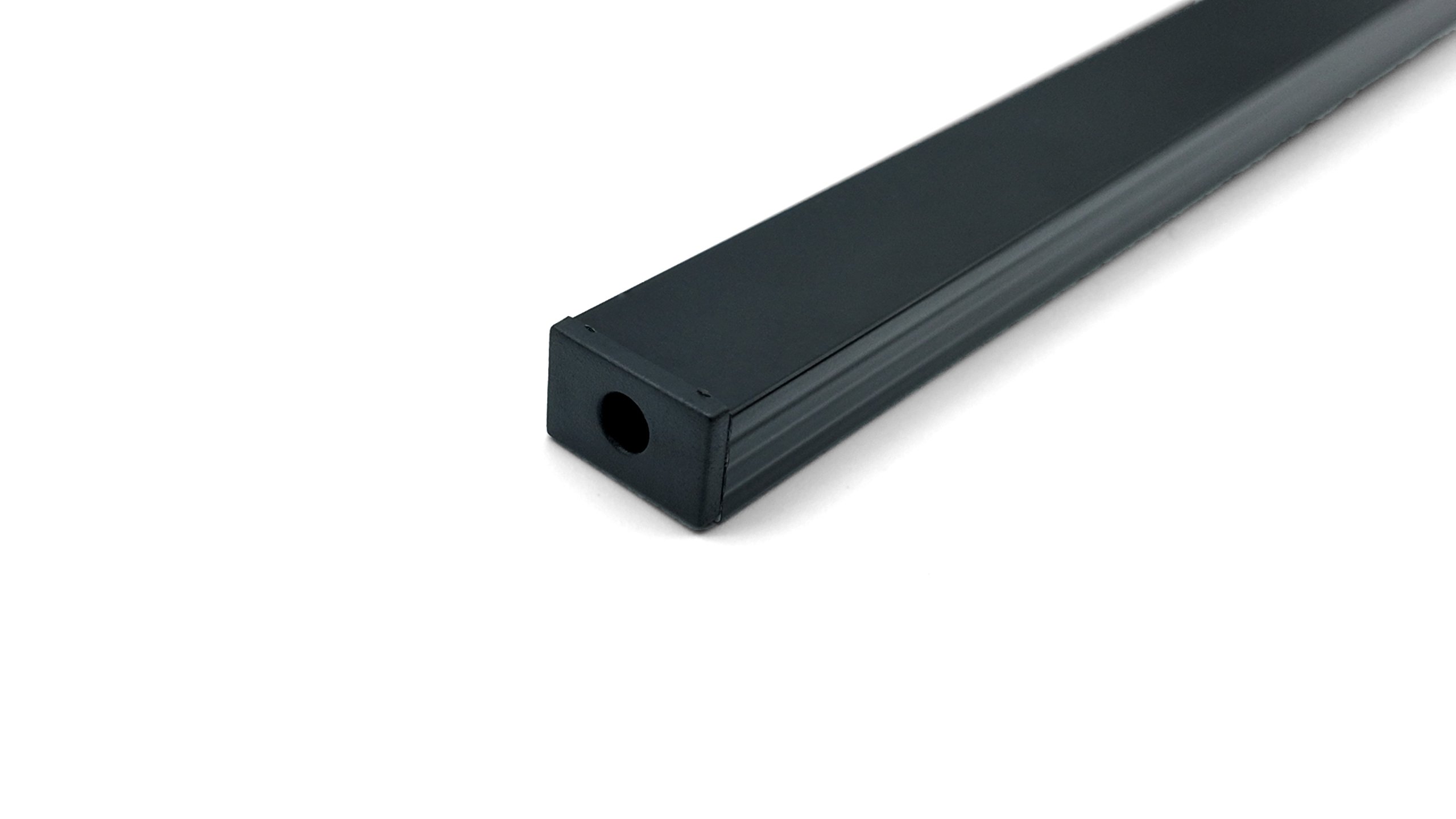 a black profile with a closed side cap